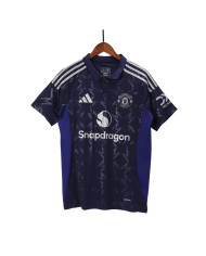 B.FERNANDES 8 Manchester United Away Jersey 2024/25 - Man United Font