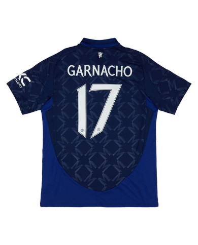 GARNACHO 17 Manchester United Away Jersey 2024/25 - Man United Font