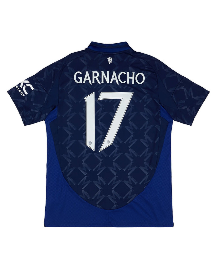 GARNACHO 17 Manchester United Away Jersey 2024/25 - Man United Font