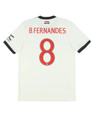 B.FERNANDES 8 Manchester United Third Jersey 2024/25 - Man United Font
