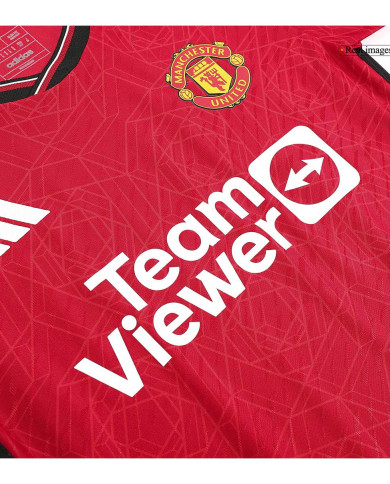 Manchester United Home Jersey Player Version 2023/24 Manchester United Home Jersey Player Version 2023/24