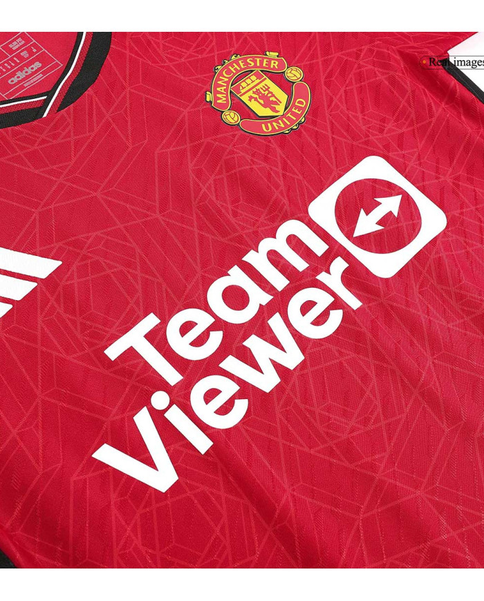 Manchester United Home Jersey Player Version 2023/24