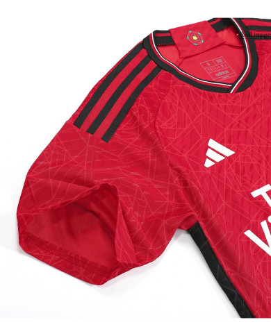 Manchester United Home Jersey Player Version 2023/24 Manchester United Home Jersey Player Version 2023/24