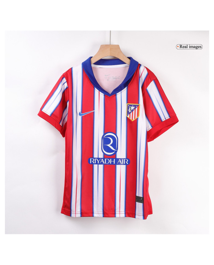 Kids Atletico Madrid Home Jersey Kit 2024/25