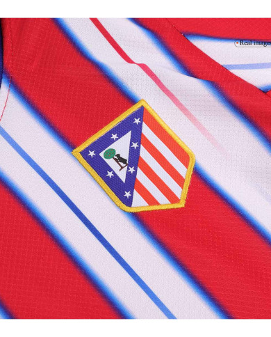 Kids Atletico Madrid Home Jersey Kit 2024/25 Kids Atletico Madrid Home Jersey Kit 2024/25