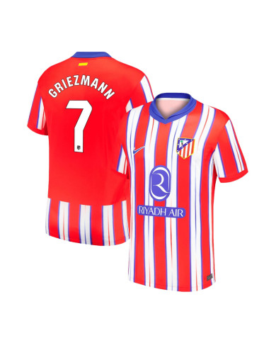 GRIEZMANN 7 Atletico Madrid Home Jersey 2024/25