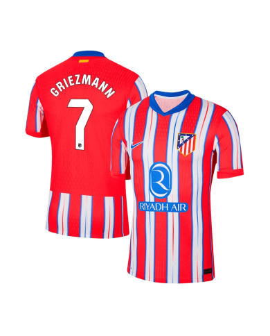 GRIEZMANN 7 Atletico Madrid Home Jersey Player Version 2024/25 GRIEZMANN 7 Atletico Madrid Home Jersey Player Version 2024/25