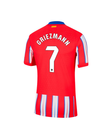 GRIEZMANN 7 Atletico Madrid Home Jersey Player Version 2024/25 GRIEZMANN 7 Atletico Madrid Home Jersey Player Version 2024/25