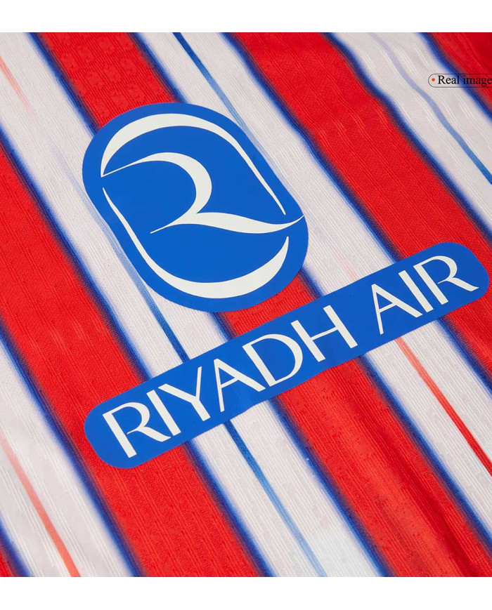 J.ALVAREZ 19 Atletico Madrid Home Jersey Player Version 2024/25