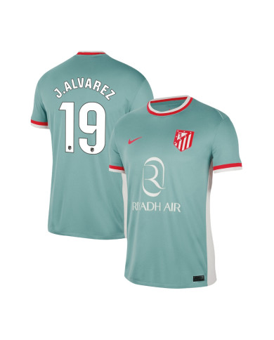 J.ALVAREZ 19 Atletico Madrid Away Jersey 2024/25 J.ALVAREZ 19 Atletico Madrid Away Jersey 2024/25