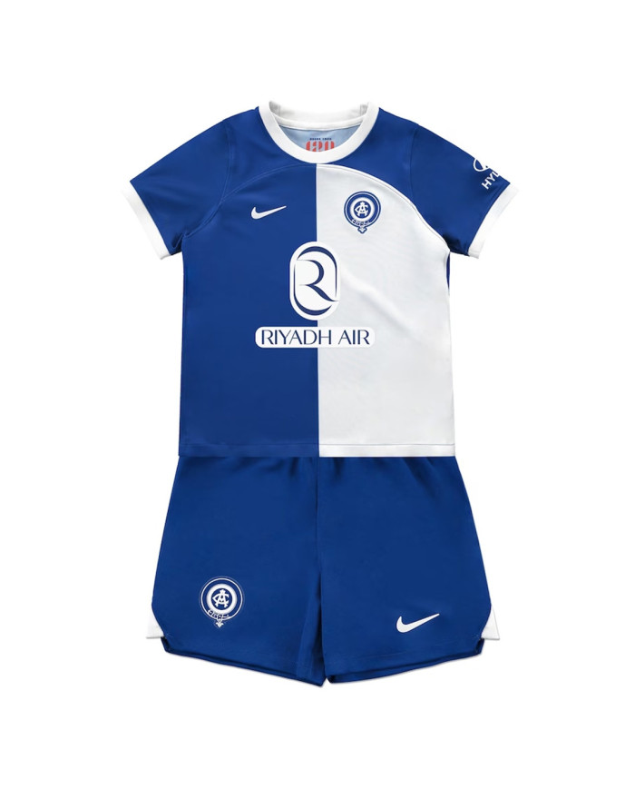Kids Atletico Madrid 120th Anniversary Away Jersey Kit 2023/24