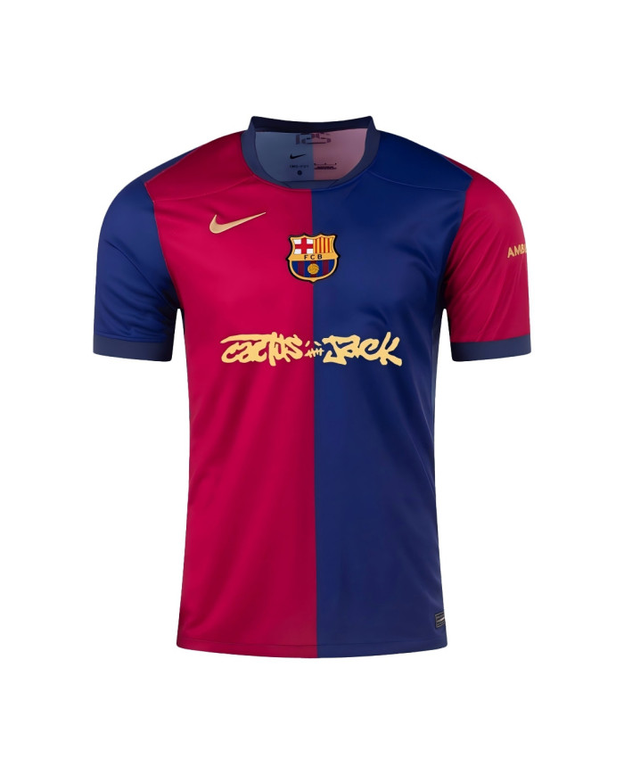 Barcelona x Travis Scott Cactus Jack Home Jersey 2024/25