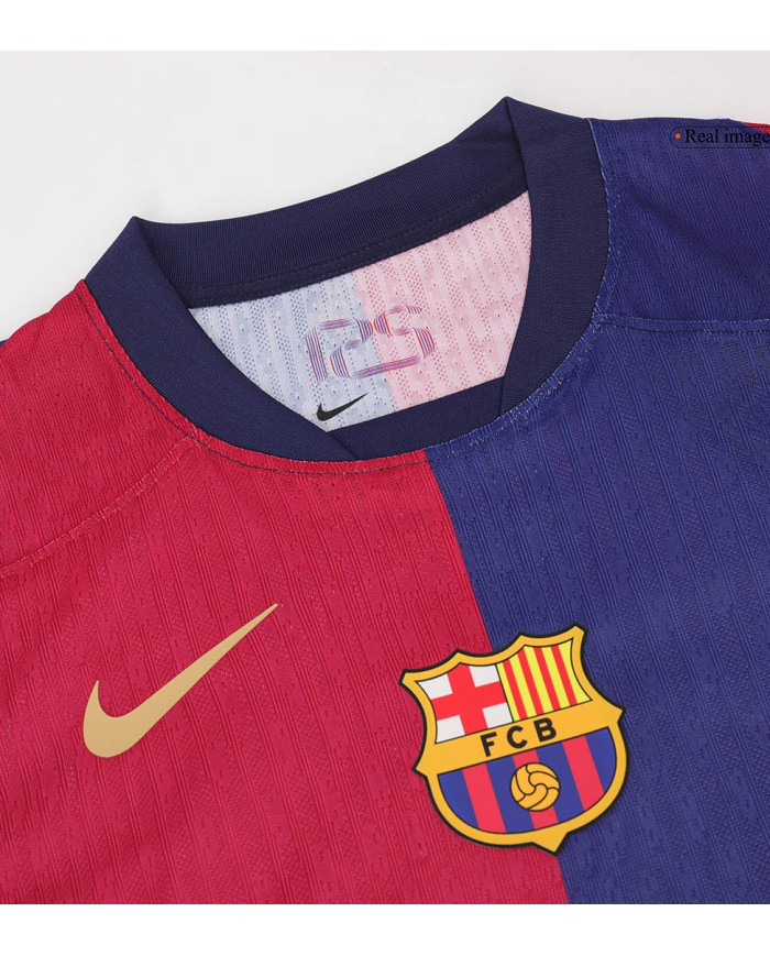 Barcelona X COLDPLAY Home Jersey Player Version 2024/25