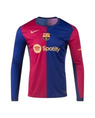 Barcelona Home Long Sleeve Jersey 2024/25