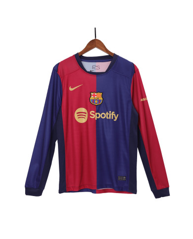 Barcelona Home Long Sleeve Jersey 2024/25 Barcelona Home Long Sleeve Jersey 2024/25