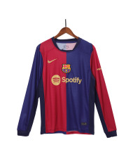 Barcelona Home Long Sleeve Jersey 2024/25