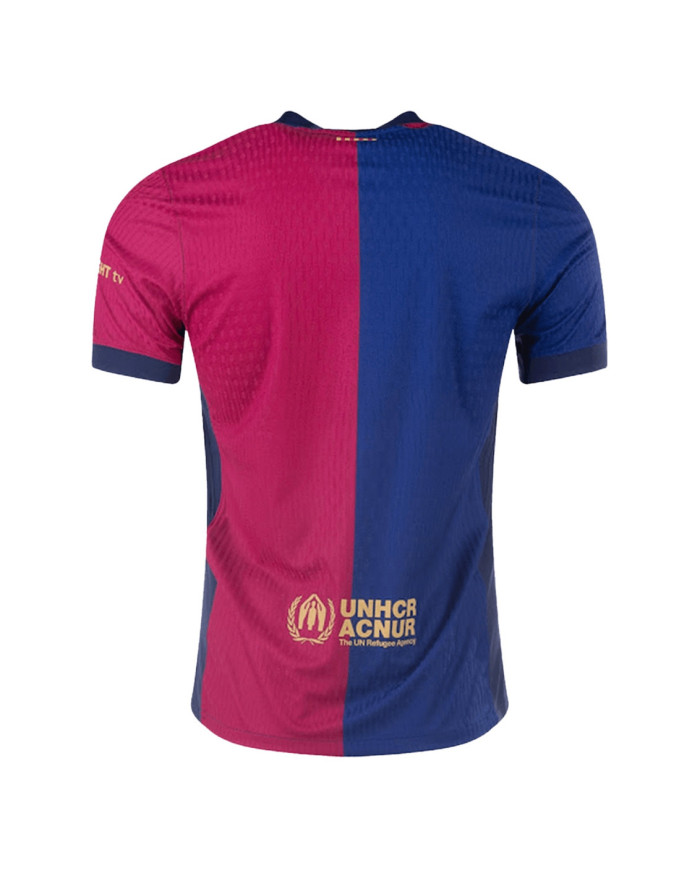 Barcelona 125th Anniversary Spotify Logo Without Text Home Match Jersey 2024/25