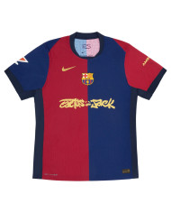 Barcelona x Travis Scott Cactus Jack Home Match Jersey 2024/25