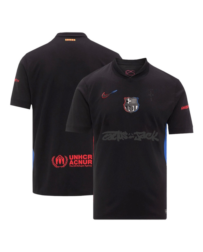 Barcelona x Travis Scott Away Match Jersey 2024/25