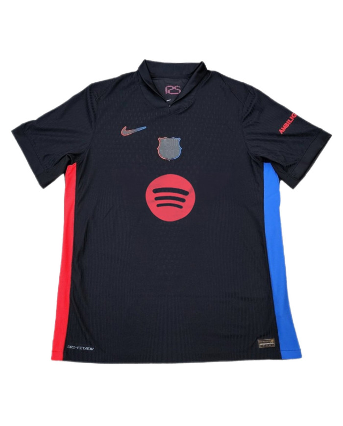 Barcelona Away Spotify Logo Without Text Jersey Player Version 2024/25
