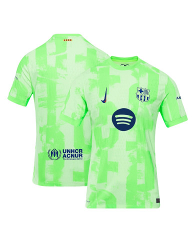 Barcelona Third Spotify Logo Without Text Jersey Player Version 2024/25 Barcelona Third Spotify Logo Without Text Jersey Player Version 2024/25