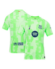 Barcelona Third Spotify Logo Without Text Jersey Player Version 2024/25