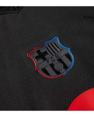 Kids Barcelona Away Spotify Logo Without Text Kit Jersey+Shorts 2024/25