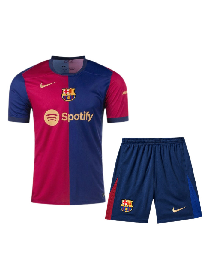 Barcelona Home Kit(Jersey+Shorts) 2024/25