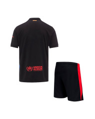 Barcelona Away Spotify Logo Without Text Kit(Jersey+Shorts) 2024/25
