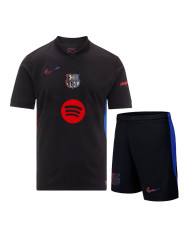 Barcelona Away Spotify Logo Without Text Kit(Jersey+Shorts) 2024/25