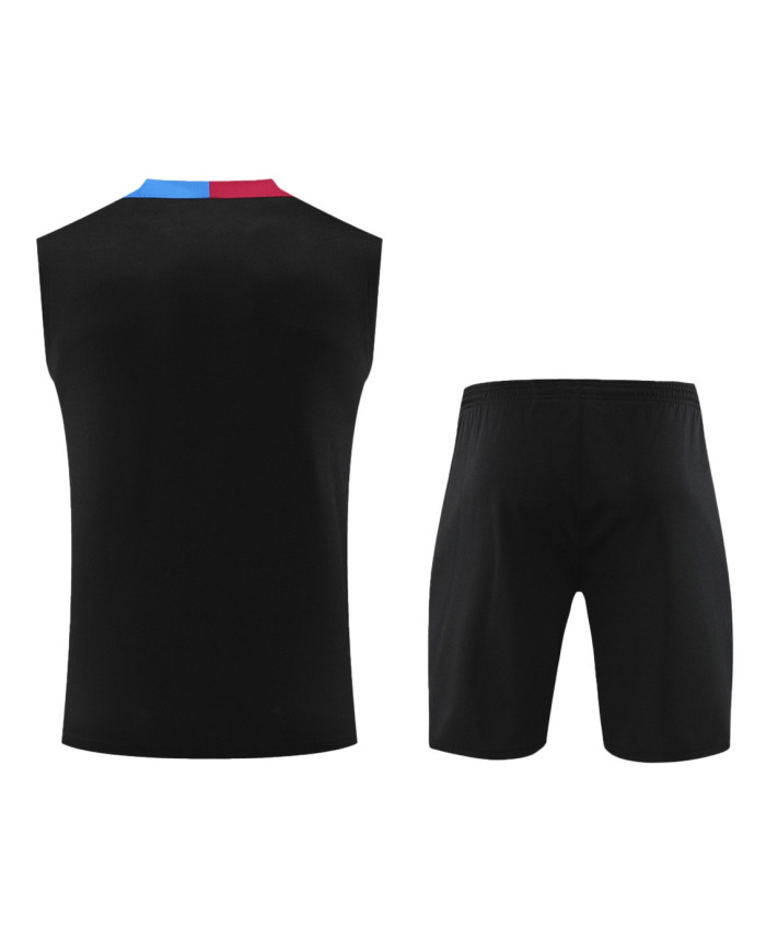 Barcelona Pre-Match Vest Kit(Jersey+Shorts) 2024/25