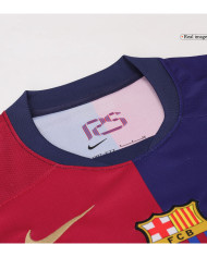 Barcelona Home Full Kit(Jersey+Shorts+Socks) 2024/25