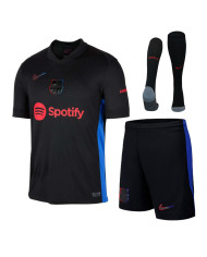 Barcelona Away Full Kit(Jersey+Shorts+Socks) 2024/25