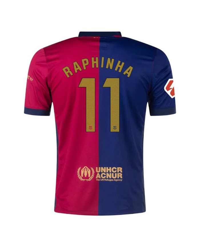 RAPHINHA 11 Barcelona Home Jersey 2024/25