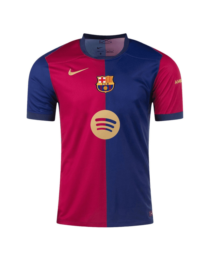 RAPHINHA 11 Barcelona Home Spotify Logo Without Text Jersey 2024/25