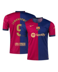 LEWANDOWSKI 9 Barcelona Home Jersey 2024/25