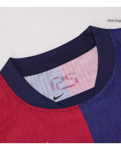 COLDPLAY 10 x Barcelona Home Coldplay Match Jersey 2024/25