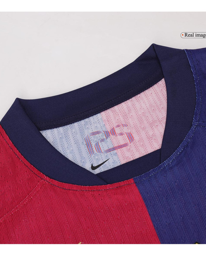 COLDPLAY 10 x Barcelona Home Coldplay Match Jersey 2024/25