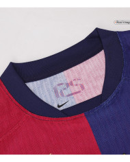 COLDPLAY 10 x Barcelona Home Coldplay Match Jersey 2024/25