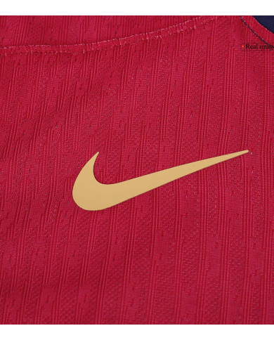 COLDPLAY 10 x Barcelona Home Coldplay Match Jersey 2024/25