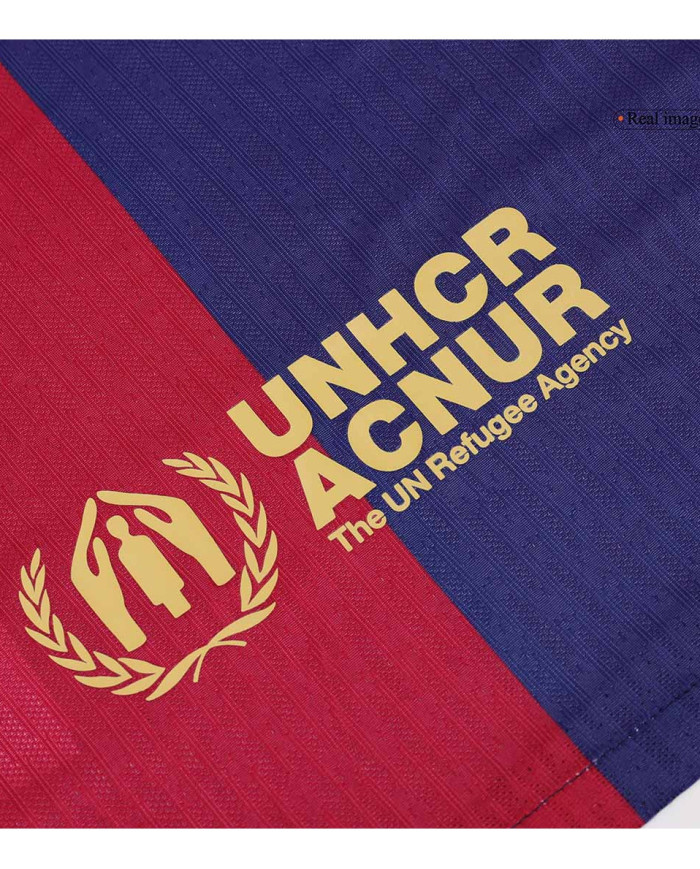 COLDPLAY 10 x Barcelona Home Coldplay Match Jersey 2024/25