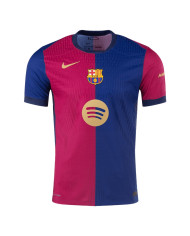 GAVI 6 Barcelona Home Spotify Logo Without Text Match Jersey 2024/25