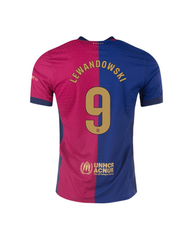LEWANDOWSKI 9 Barcelona Home Spotify Logo Without Text Match Jersey 2024/25 LEWANDOWSKI 9 Barcelona Home Spotify Logo Without Text Match Jersey 2024/25