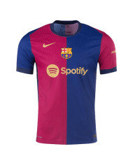 LAMINE YAMAL 19 Barcelona Home Jersey Player Version 2024/25 - UCL Font