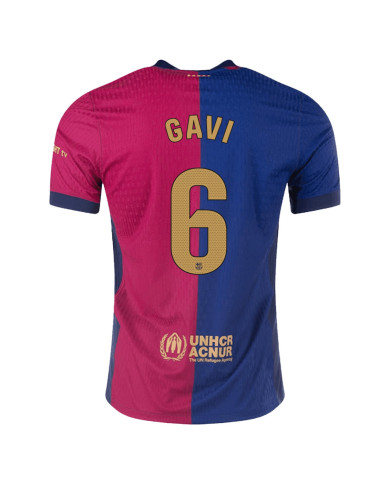 LAMINE YAMAL 19 Barcelona Home Jersey Player Version 2024/25 - UCL Font LAMINE YAMAL 19 Barcelona Home Jersey Player Version 2024/25 - UCL Font