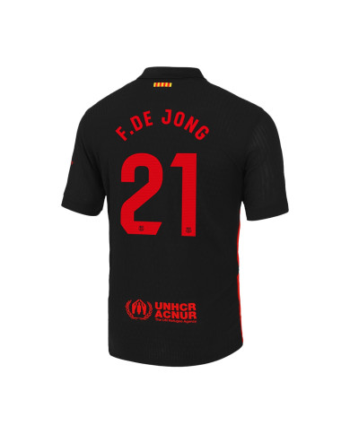 F.DE JONG 21 Barcelona Away Spotify Logo Without Text Match Jersey 2024/25 F.DE JONG 21 Barcelona Away Spotify Logo Without Text Match Jersey 2024/25