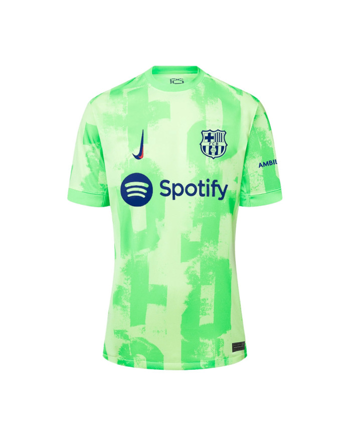 F.DE JONG 21 Barcelona Third Jersey 2024/25 - UCL Font