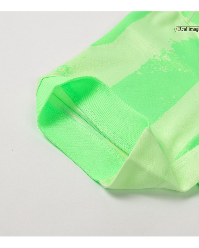 GAVI 6 Barcelona Third Spotify Logo Without Text Jersey 2024/25 - UCL Font