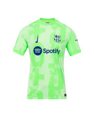 GAVI 6 Barcelona Third Match Jersey 2024/25 - UCL Font