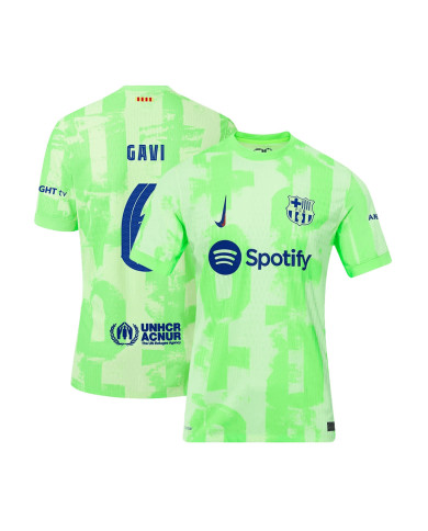 GAVI 6 Barcelona Third Match Jersey 2024/25 - UCL Font GAVI 6 Barcelona Third Match Jersey 2024/25 - UCL Font